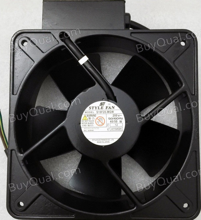 STYLE S18F20-MGW 200V 40/50W Cooling Fan  - Replacement STYLE S18F20-MGW 200V 40/50W Cooling Fan  - Replacement